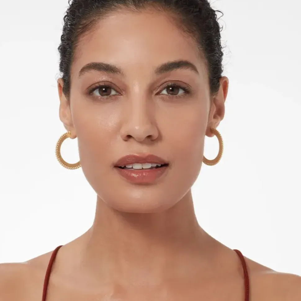 Medieval Byzantine Large Hoop Earrings