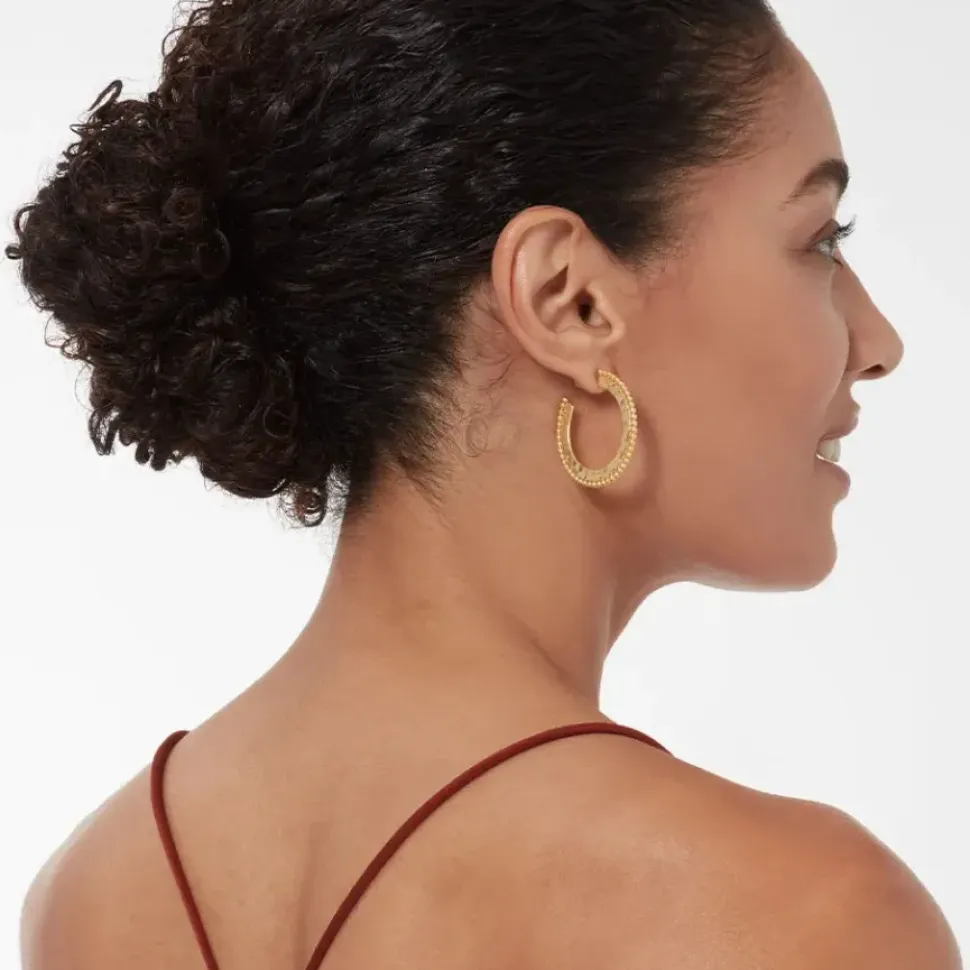 Medieval Byzantine Large Hoop Earrings