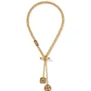 Medieval Byzantine T-Bar Lariat Necklace