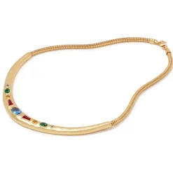 Medieval Stone Collar Necklace