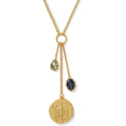 Mediterranean Coin Y-Necklace