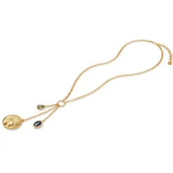Mediterranean Coin Y-Necklace