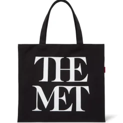 Met Logo Canvas Tote