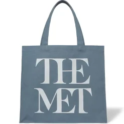 Met Logo Canvas Tote