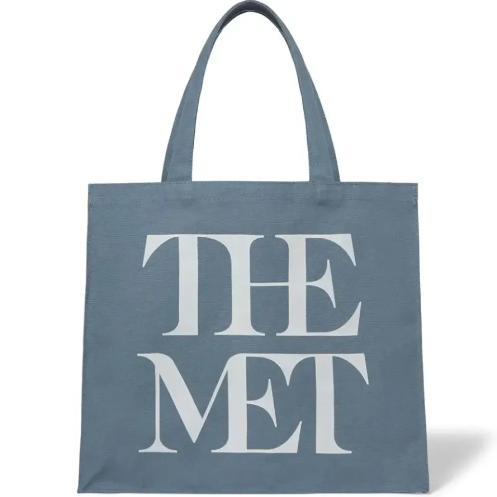 Met Logo Canvas Tote
