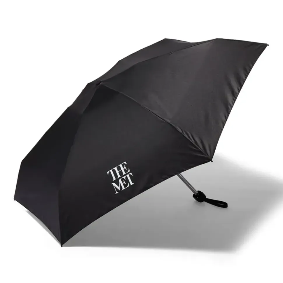Met Logo Folding Umbrella