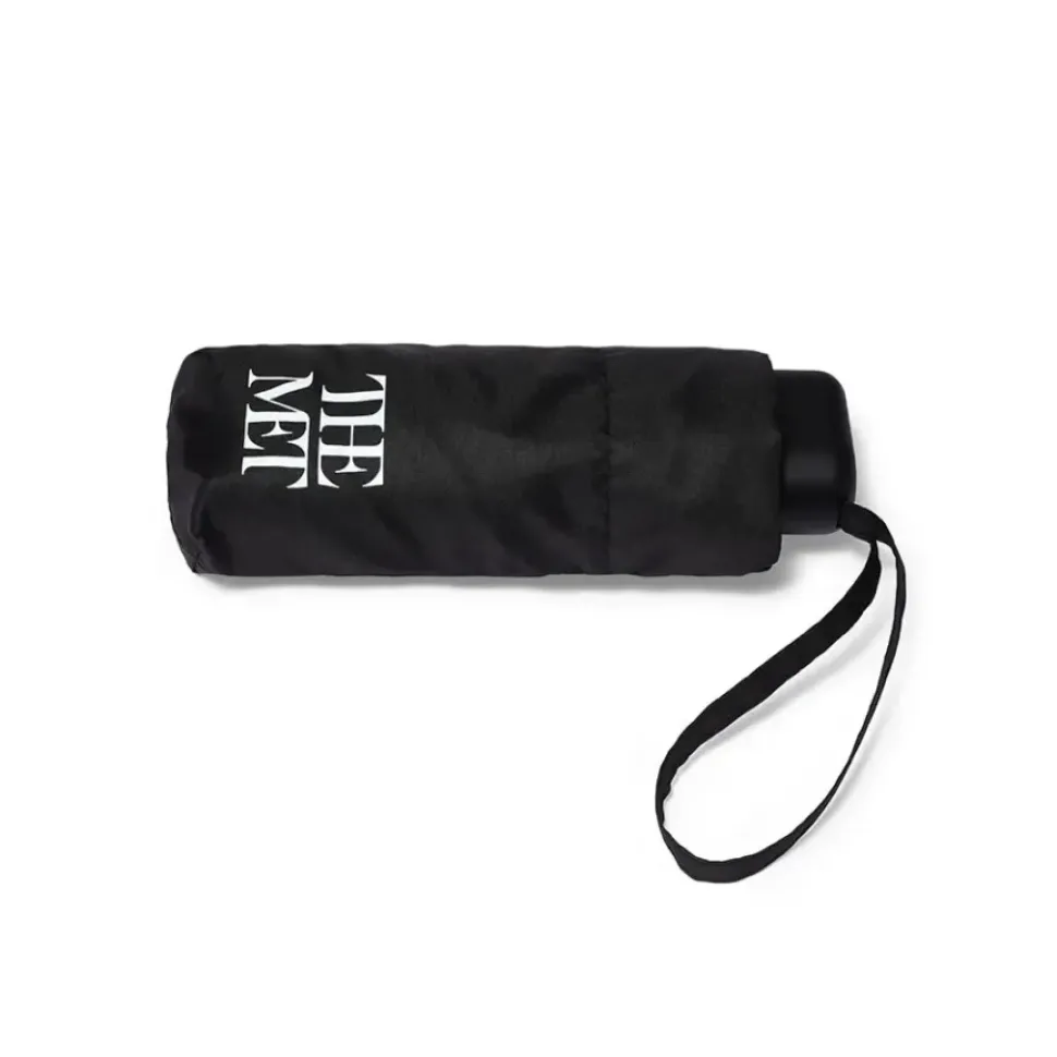 Met Logo Folding Umbrella