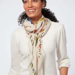 Mexican Sampler Square Cashmere-Blend Scarf