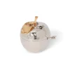 Michael Aram Apple Judaica Honey Pot
