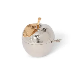 Michael Aram Apple Judaica Honey Pot