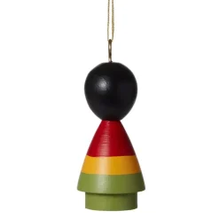 Modern Artist Wood Ornament Set