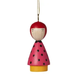 Modern Artist Wood Ornament Set