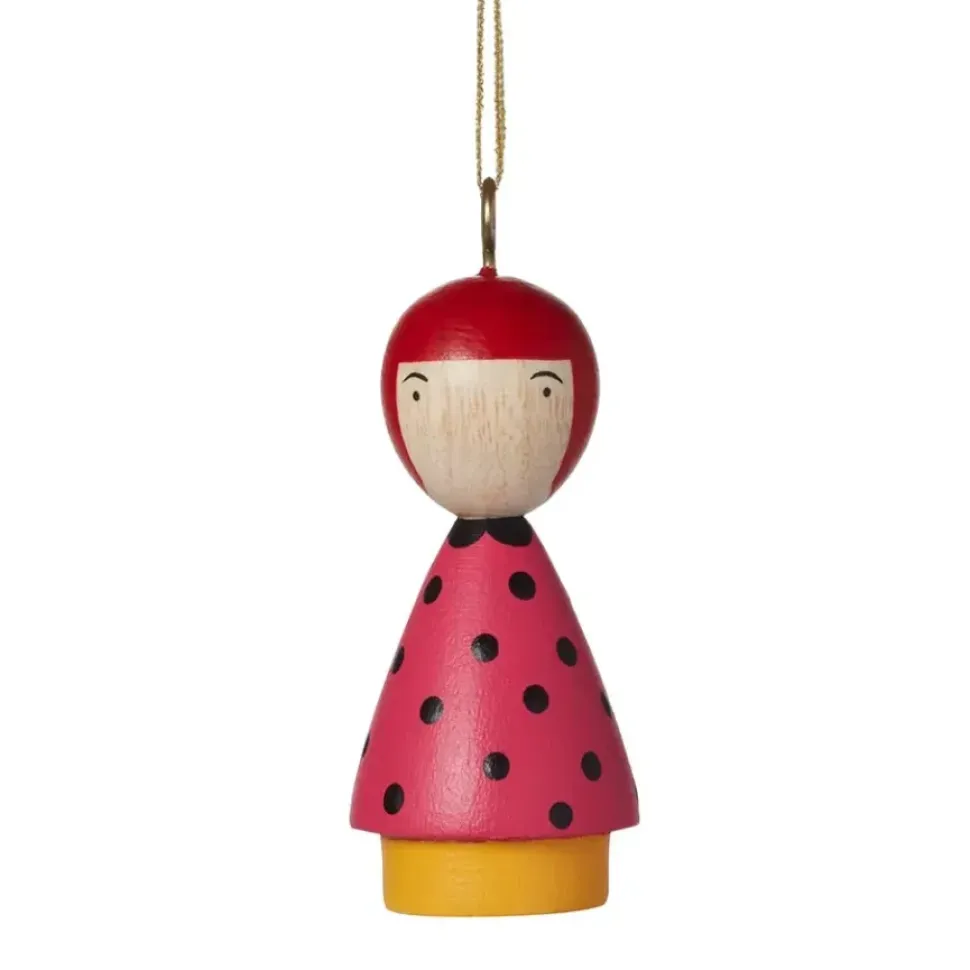 Modern Artist Wood Ornament Set