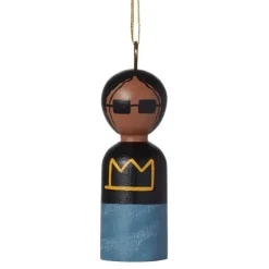 Modern Artist Wood Ornament Set