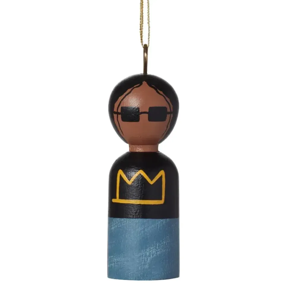 Modern Artist Wood Ornament Set