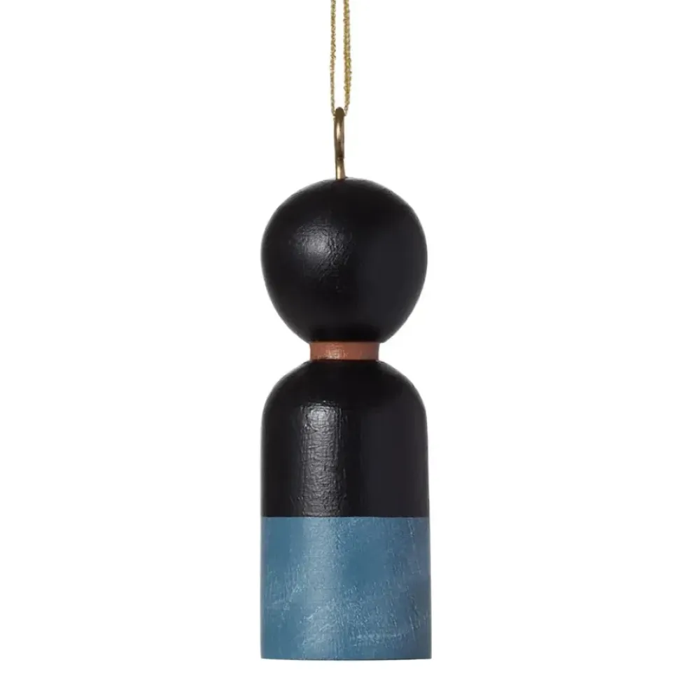 Modern Artist Wood Ornament Set