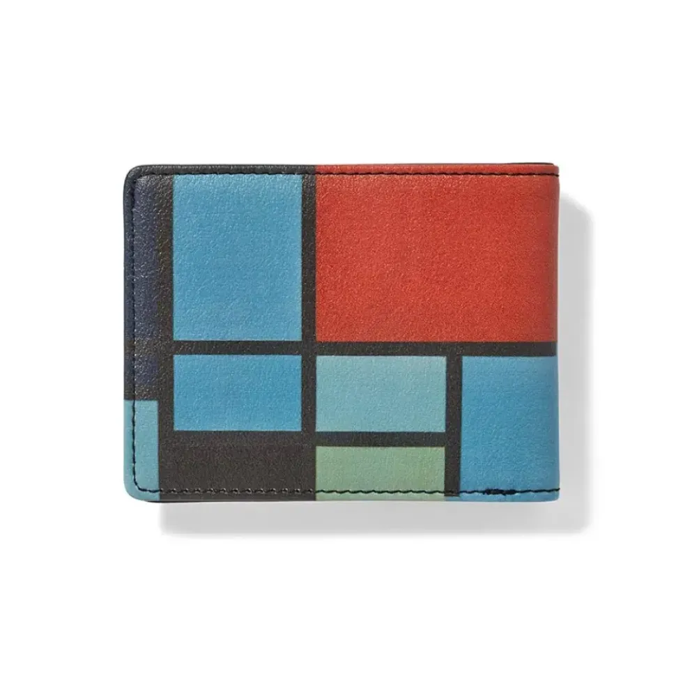 Mondrian Composition Bifold Wallet