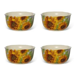 Monet Sunflowers Bowl Set