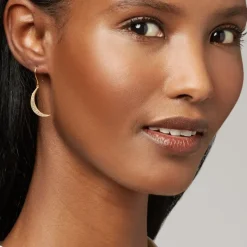 Moon And Stars Drop Earrings