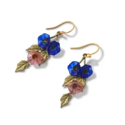 Morning Glories Drop Earrings