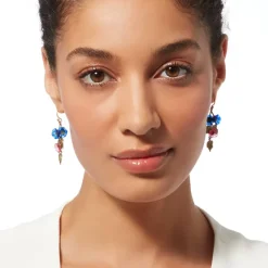 Morning Glories Drop Earrings
