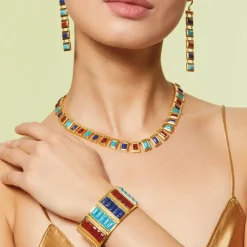 New Kingdom Gems Collar Necklace