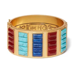 New Kingdom Gems Hinged Cuff