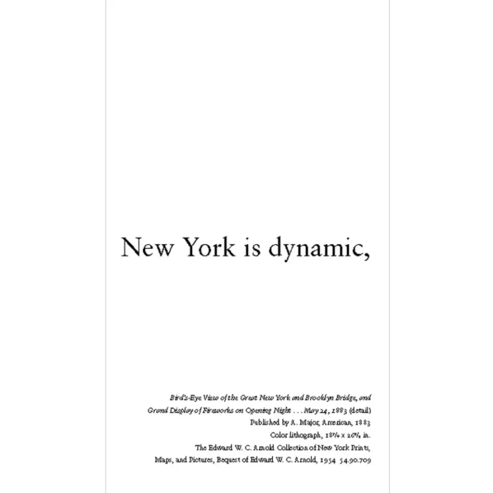 New York Is...
