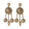Ottoman Coin Chandelier Earrings