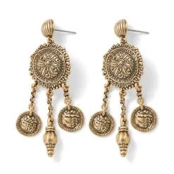Ottoman Coin Chandelier Earrings