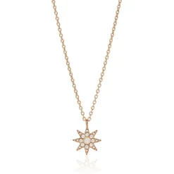 Ottoman Star Gilded Pendant Necklace