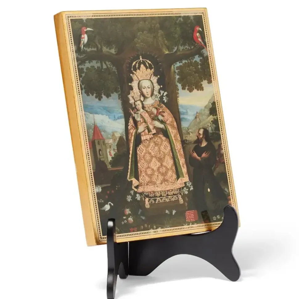 Our Lady Of Valvanera Plaque With Easel