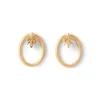 Oval Picture Frame Ear Jacket
