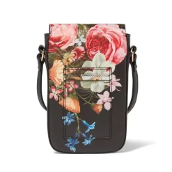Peeters Bouquet Of Flowers Crossbody Phone Purse