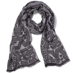 Peruvian Patterns Unisex Wool-Blend Scarf