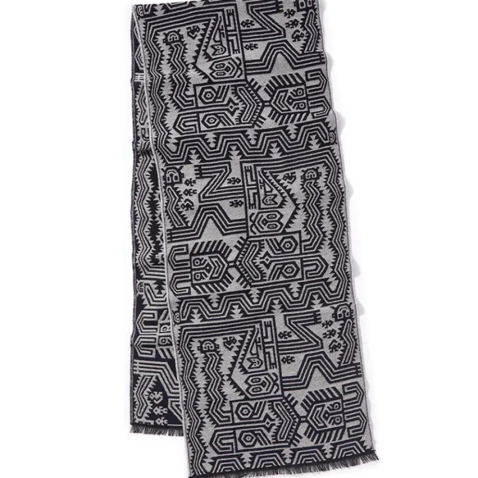 Peruvian Patterns Unisex Wool-Blend Scarf