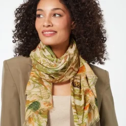 Portuguese Garden Oblong Scarf