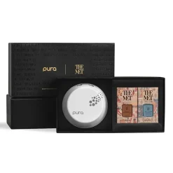 Pura Blue Water Lotus And Egyptian Sandalwood Fragrance Set With Diffuser