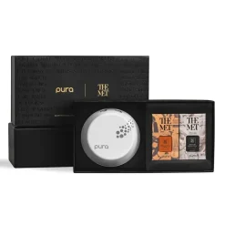 Pura Terracotta Rose And Perfume Immortelle Fragrance Set With Diffuser