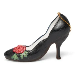 Red Bloom Pump Shoe Ornament
