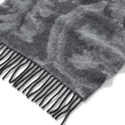 Roman Acanthus Scrolls Reversible Unisex Wool Scarf