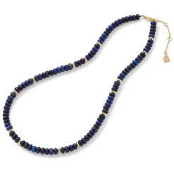 Royal Egyptian Beaded Lapis Necklace
