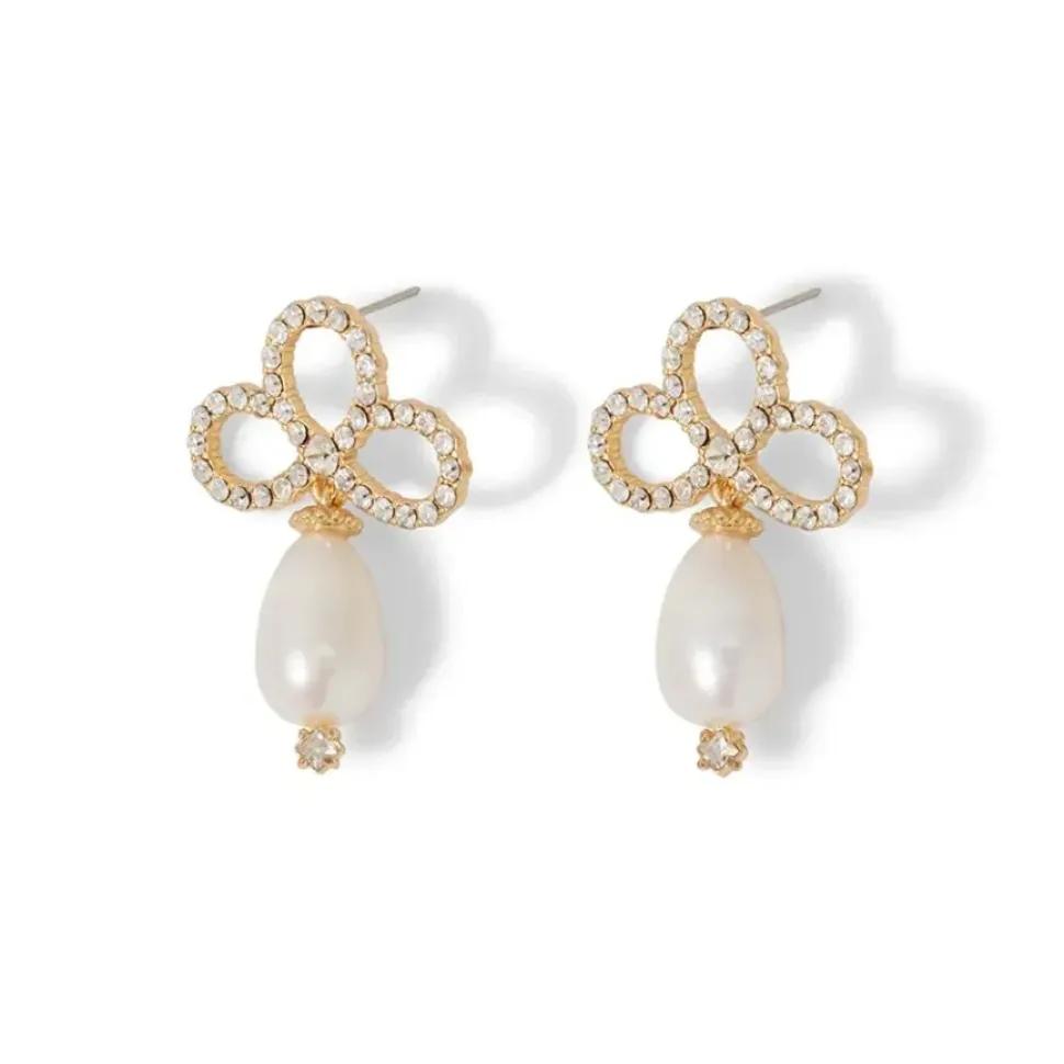 Royal Tudor Pearl Drop Earrings