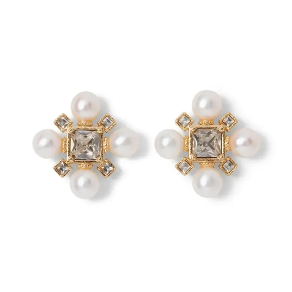 Royal Tudor Statement Stud Earrings