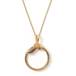 Serpentine Pendant Necklace