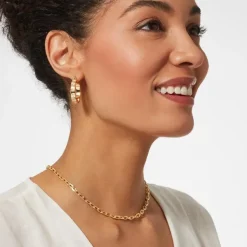 Star Hoop Earrings