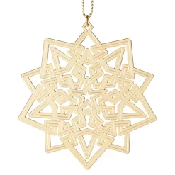 2023 Star, Snowflake, And Angel Tree Ornament Set