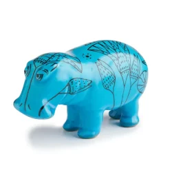 Statuette Of A Hippopotamus Sculpture