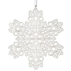 2023 Sterling Silver Star And Snowflake Ornament Set