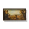 Sublime Landscapes Duncanson Cows Watering In A Stream Small Lacquer Tray